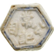 Tailândia, Token, Siamese Gambling token, EF(40-45), Porcelana