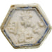 Tailândia, Token, Siamese Gambling token, EF(40-45), Porcelana