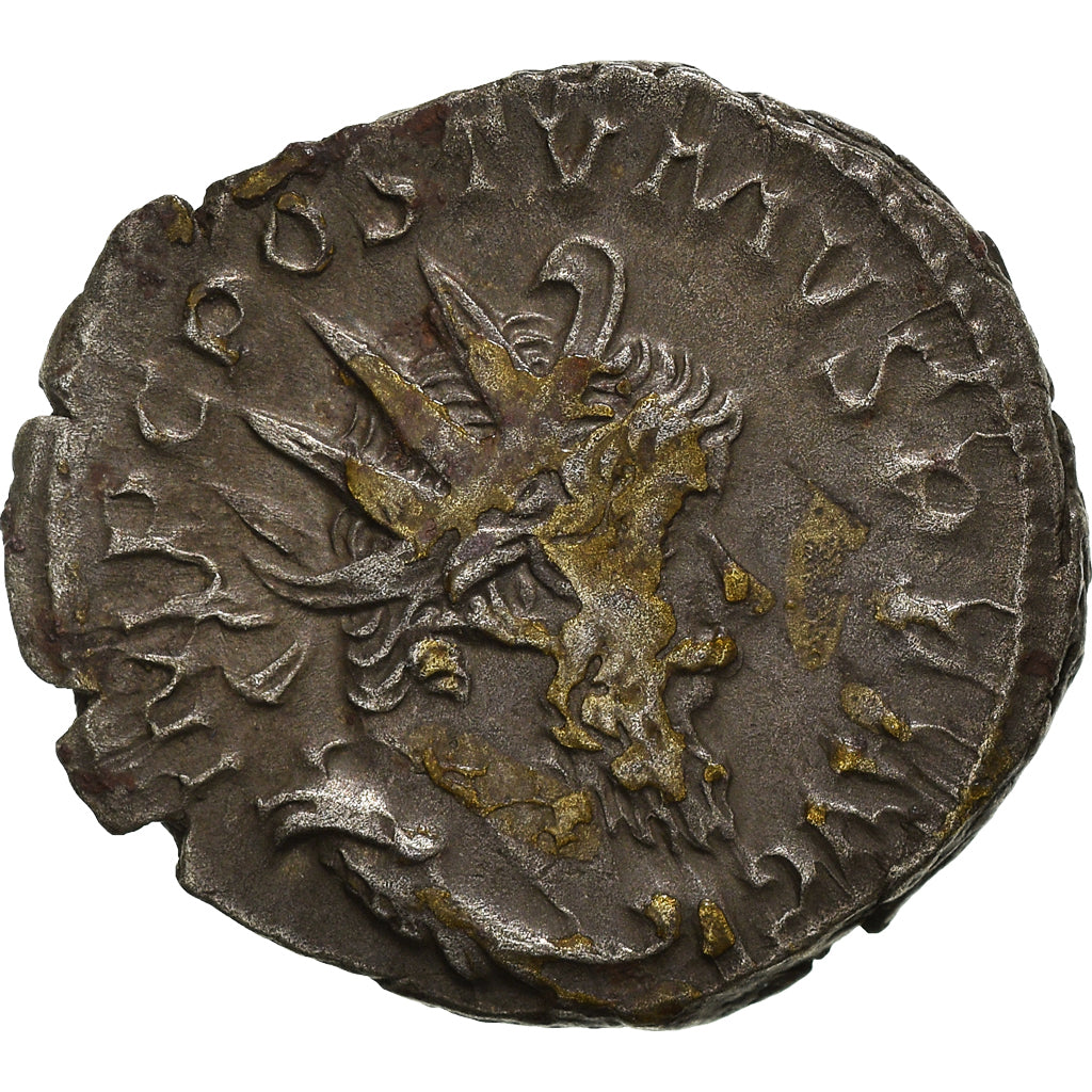 Coin, Postumus, Antoninianus, 260-269, Trier or Cologne, EF(40-45), Billon