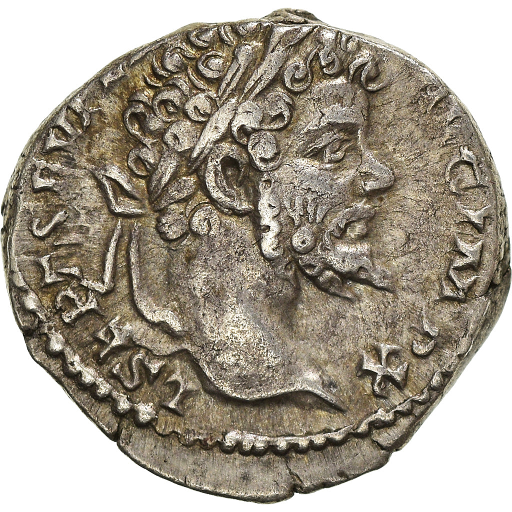 Coin, Septimius Severus, Denarius, 197-198, Rome, EF(40-45), Silver, RIC:113