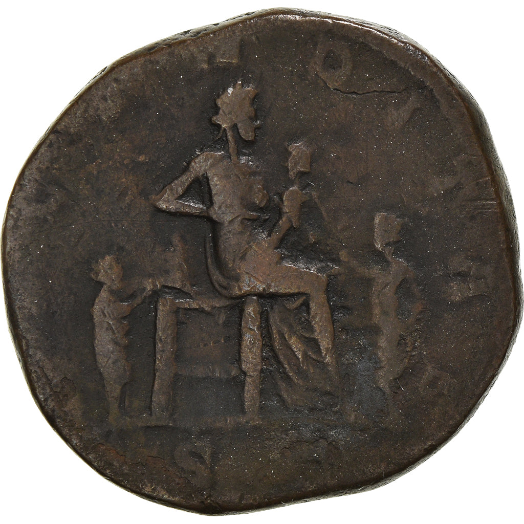 Coin, Lucilla, Sestertius, 164-169, Rome, VF(20-25), Bronze, RIC:1736
