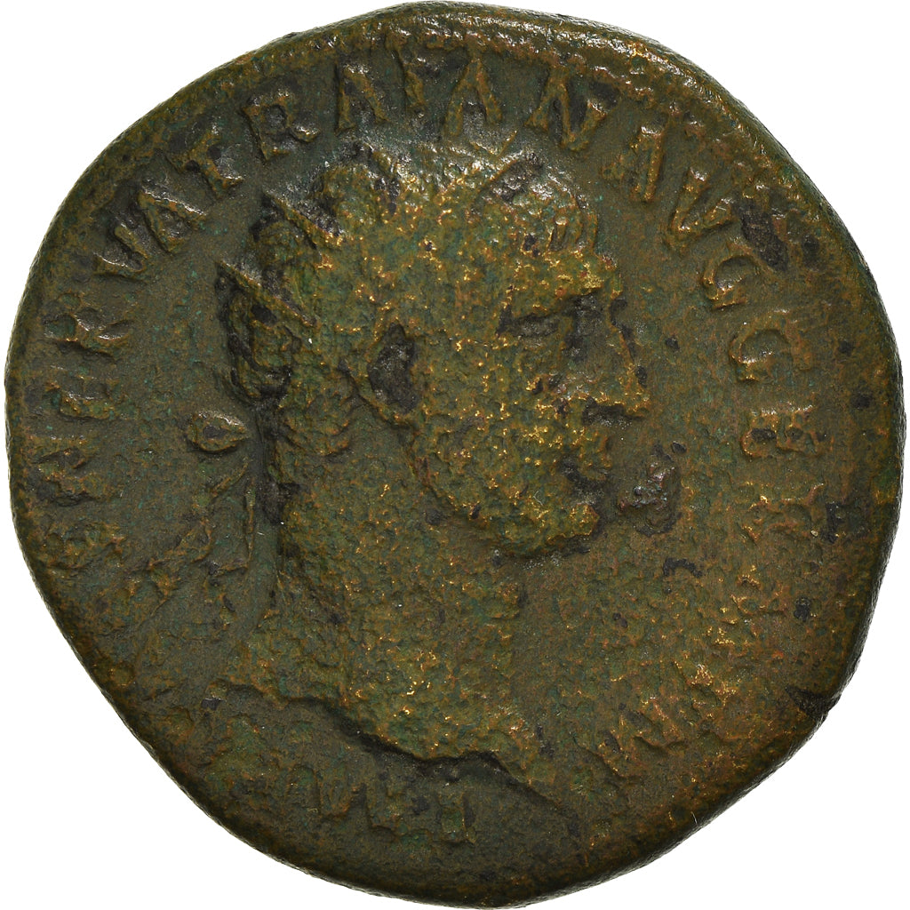 Coin, Trajan, Dupondius, 101-102, Rome, VF(20-25), Bronze, RIC:428