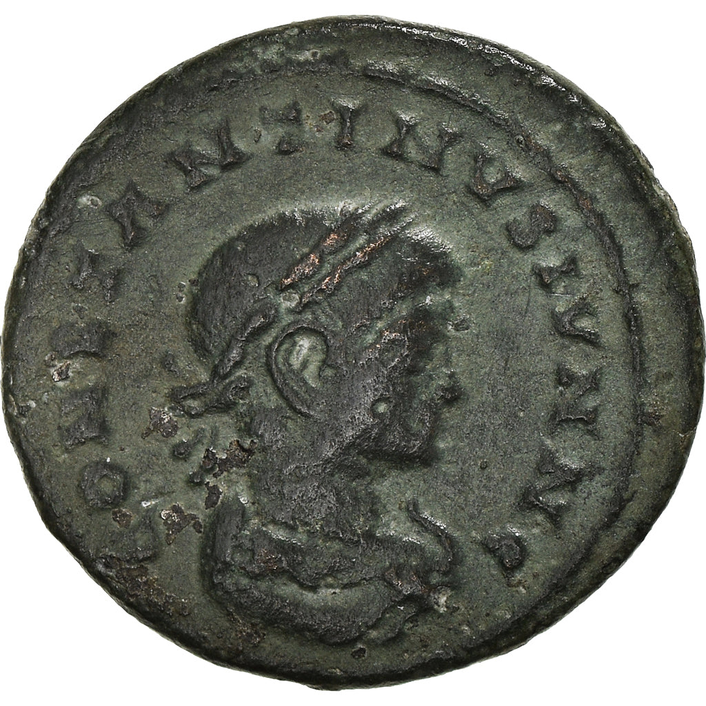 Coin, Constantine II, Follis, 321, Lyon - Lugdunum, EF(40-45), Bronze, RIC:148