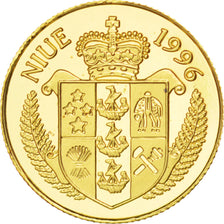 Coin, Niue, Elizabeth II, 25 Dollars, 1996, MS(65-70), Gold, KM:179