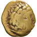 Coin, Aulerci Cenomani, Stater, Ist century BC, VF(30-35), Gold, Delestrée:2150