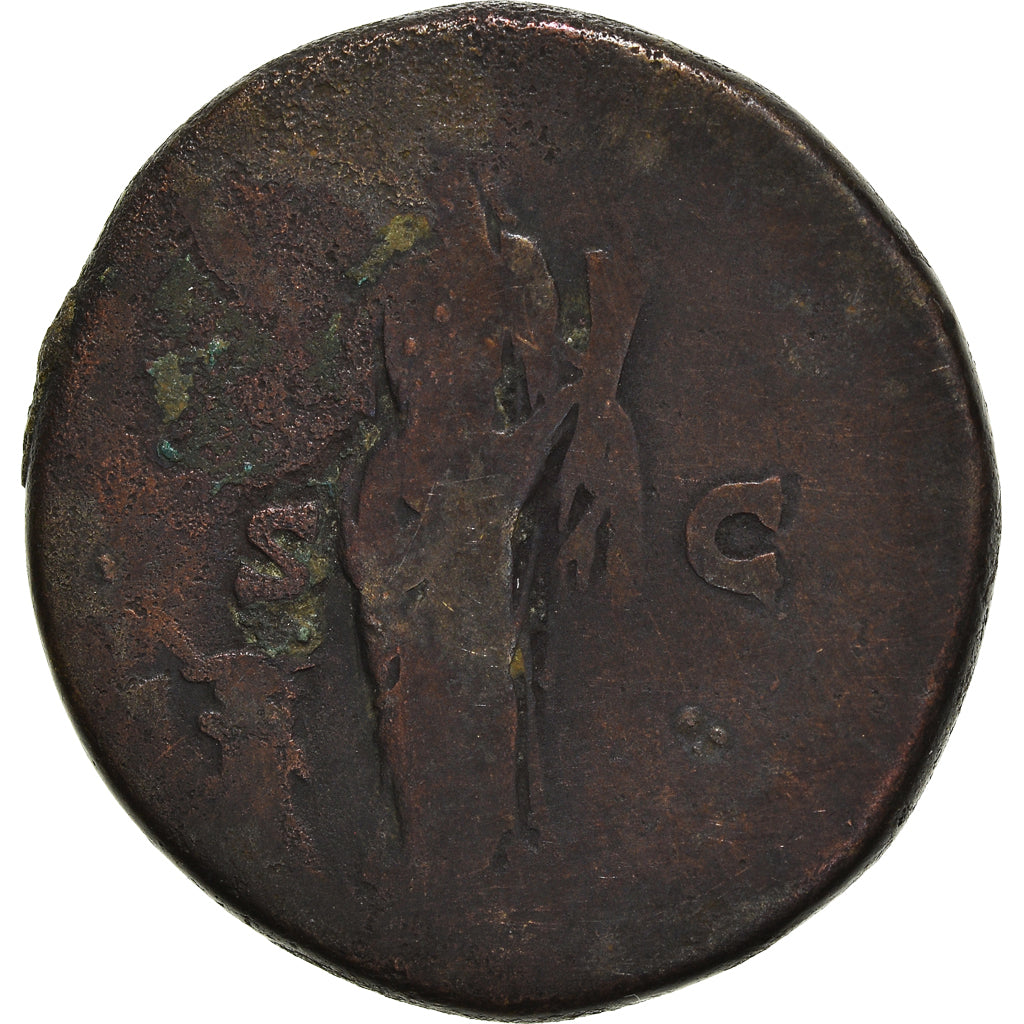 Coin, Antoninus Pius, Sestertius, 145-147, Rome, VF(20-25), Bronze, RIC:761