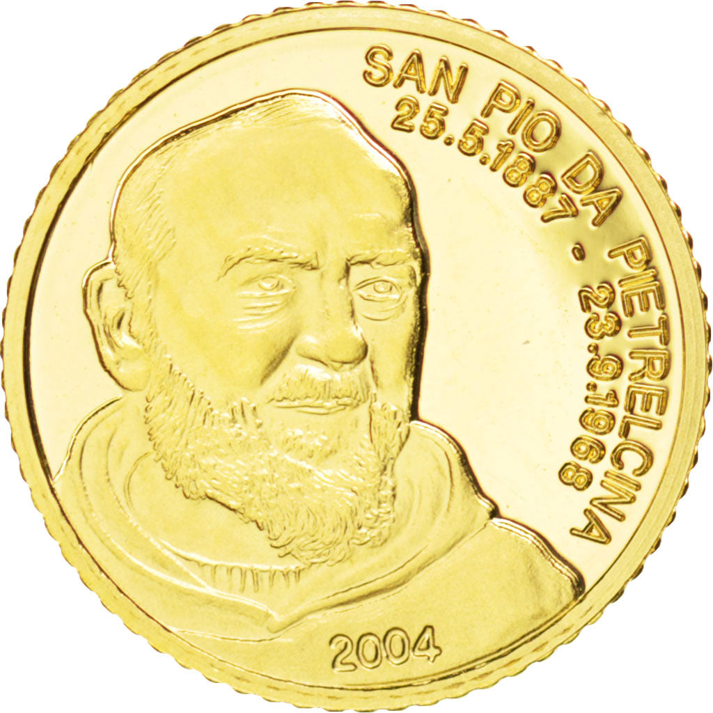 Mariana Islands, 5 Dollars, 2004, KM #New, MS(65-70), Gold, 1.23