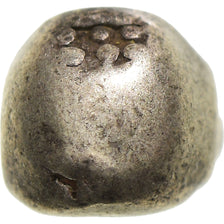 Moneda, Tailandia, Rama III, Fuang, 1/8 Baht, 1824, MBC, Plata, KM:73