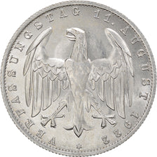 Coin, GERMANY, WEIMAR REPUBLIC, 3 Mark, 1922, Berlin, MS(60-62), Aluminum, KM:28
