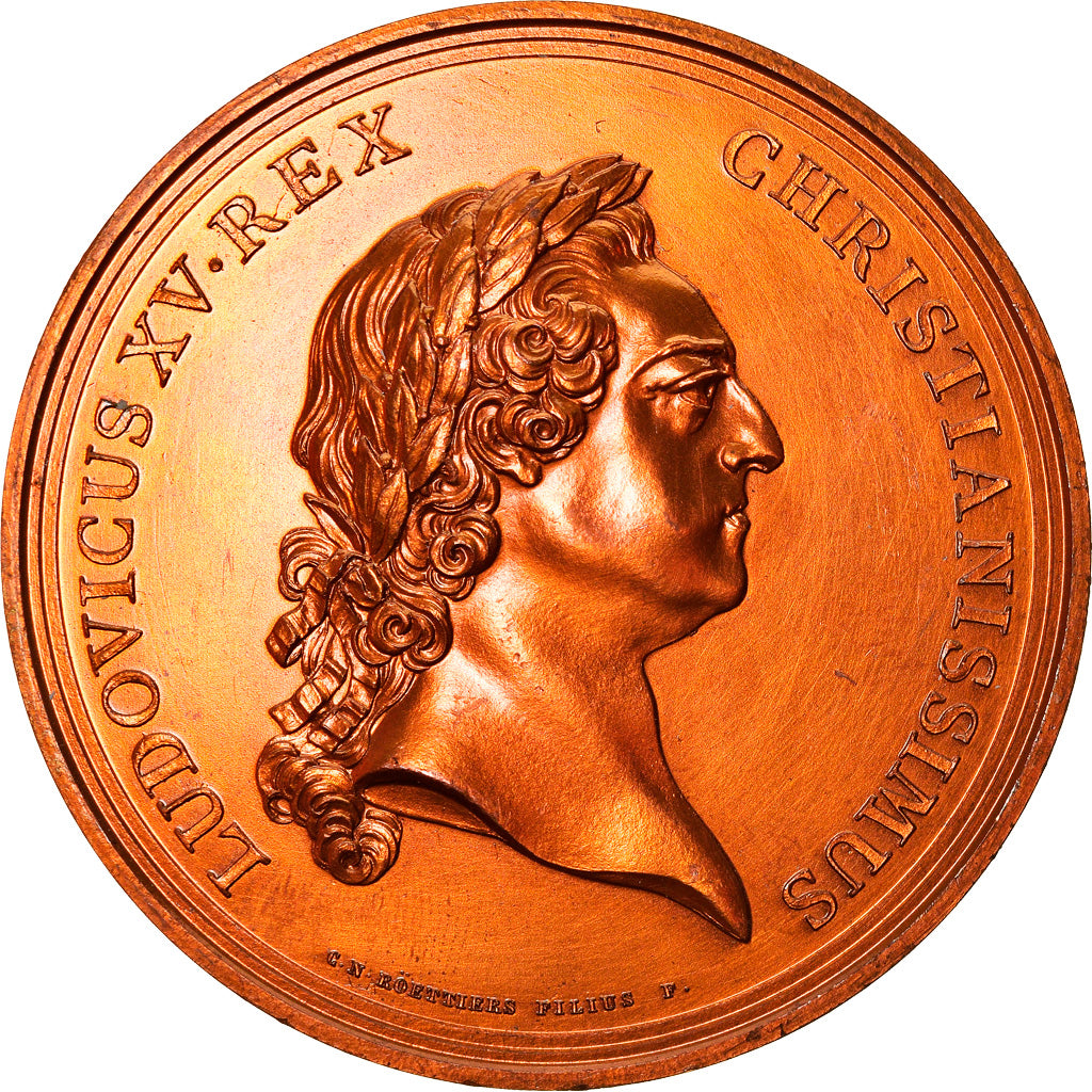 France, Médaille, Louis XV, Hôtel des Monnaies, Paris, History, 1770