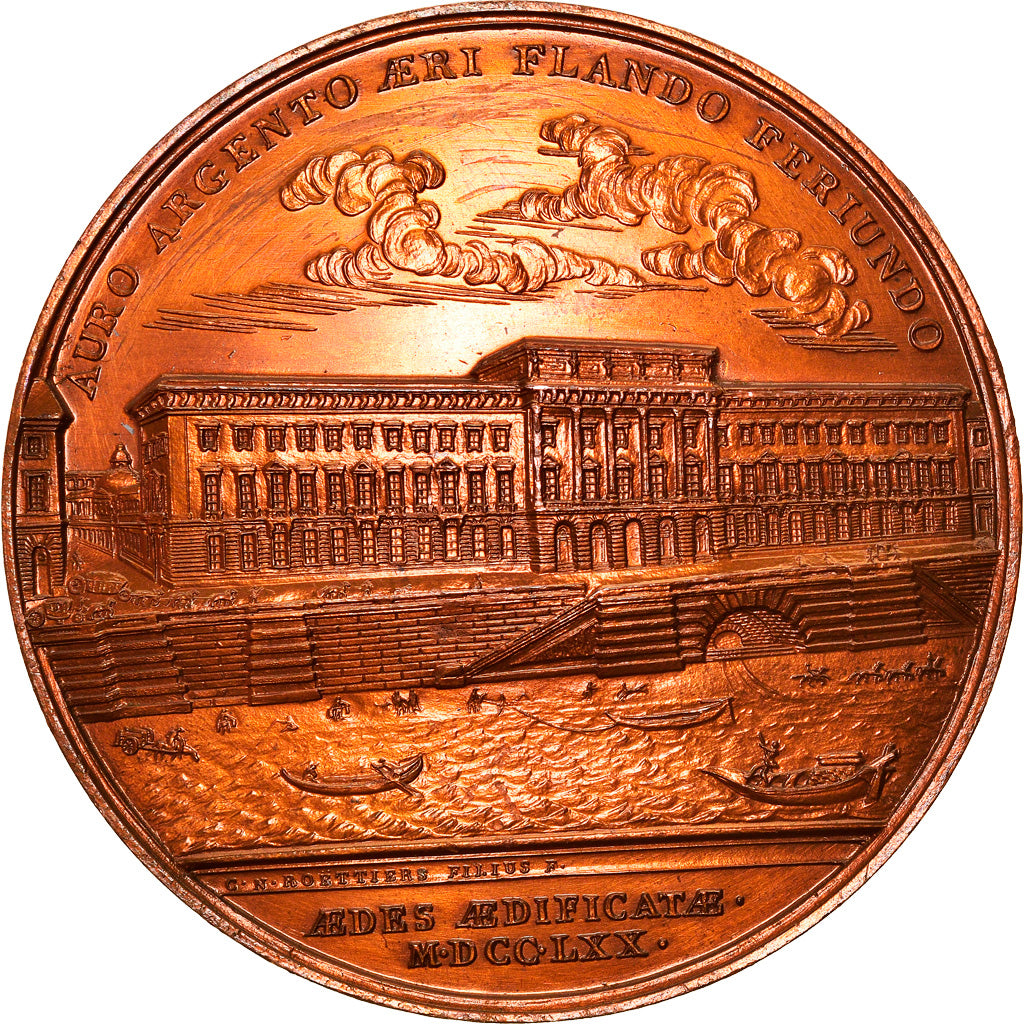 France, Médaille, Louis XV, Hôtel des Monnaies, Paris, History, 1770