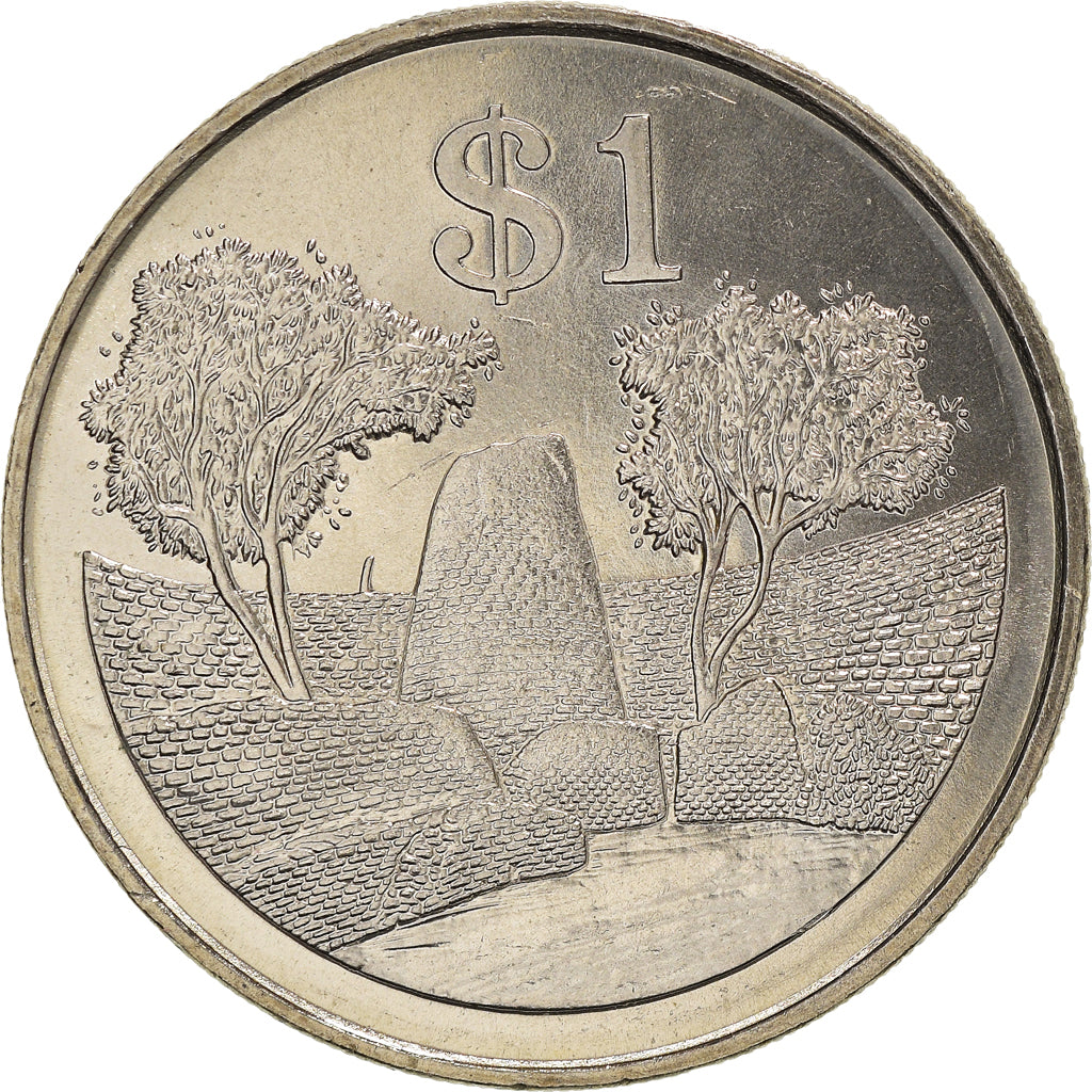 Monnaie, Zimbabwe, Dollar, 1980, SUP+, Cupro-nickel, KM:6
