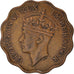 Coin, Cyprus, Piastre, 1944, EF(40-45), Bronze, KM:23a