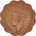Coin, Cyprus, 1/2 Piastre, 1944, EF(40-45), Bronze, KM:22a