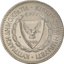Coin, Cyprus, 100 Mils, 1977, MS(63), Copper-nickel, KM:42