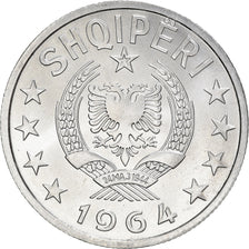 Coin, Albania, 50 Qindarka, 1964, MS(65-70), Aluminum, KM:42