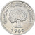 Moneda, Túnez, Millim, 1960, Paris, SC+, Aluminio, KM:280