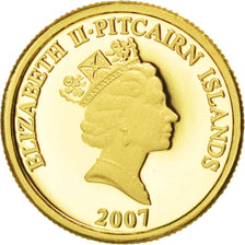 Pitcairn, 10 Dollars, 2007, FDC, Oro, KM:New