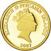 Pitcairn, 10 Dollars, 2007, FDC, Oro, KM:New