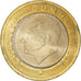 Moneta, Turchia, Lira, 2019, FDC, Bi-metallico, KM:1244