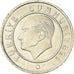 Coin, Turkey, 25 Kurus, 2017, MS(63), Copper-nickel, KM:1242