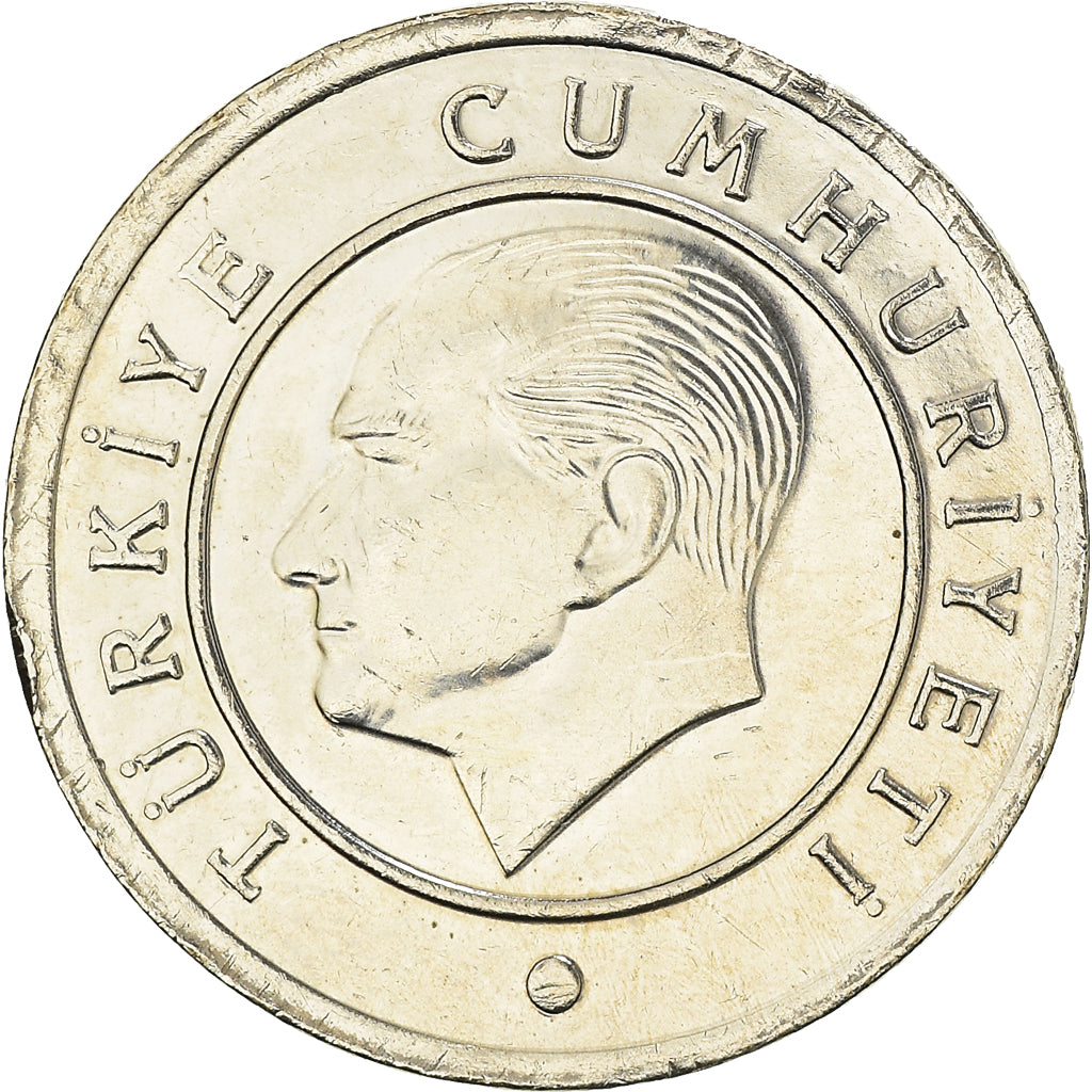 Munten, Turkije, 25 Kurus, 2015, UNC-, Cupro-nikkel, KM:1242