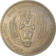 Coin, Ceylon, Elizabeth II, 2 Rupees, 1968, MS(60-62), Copper-nickel, KM:134