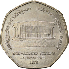 Coin, Sri Lanka, 2 Rupees, 1976, AU(55-58), Copper-nickel, KM:142