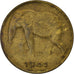 Coin, Belgian Congo, Franc, 1944, EF(40-45), Brass, KM:26