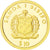 Moneda, Samoa, 10 Tala, 2008, FDC, Oro, KM:184