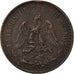 Coin, Mexico, 2 Centavos, 1906, Mexico City, EF(40-45), Bronze, KM:419