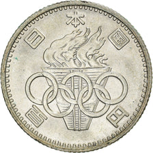 Coin, Japan, Hirohito, 100 Yen, 1964, AU(55-58), Silver, KM:79
