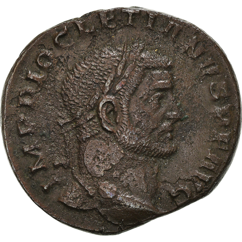 Moneda, Diocletian, Follis, 296-297, Trier, MBC, Bronce, RIC:170a