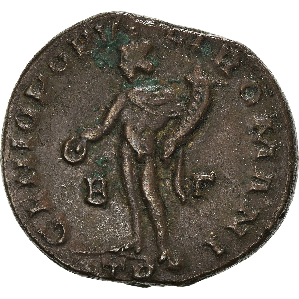 Moneda, Diocletian, Follis, 296-297, Trier, MBC, Bronce, RIC:170a