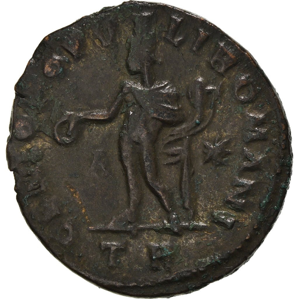 Coin, Diocletian, Follis, 298-299, Trier, EF(40-45), Bronze