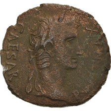 Coin, Augustus, As, 15-10 BC, Lyon - Lugdunum, VF(30-35), Bronze, RIC:230