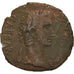 Coin, Augustus, As, 15-10 BC, Lyon - Lugdunum, VF(30-35), Bronze, RIC:230