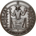 Frankreich, Medaille, Les Rois Francs de Jérusalem, History, 1970, VZ+, Copper