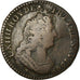 Monnaie, France, Louis XIV, Liard de France au buste âgé, troisième type