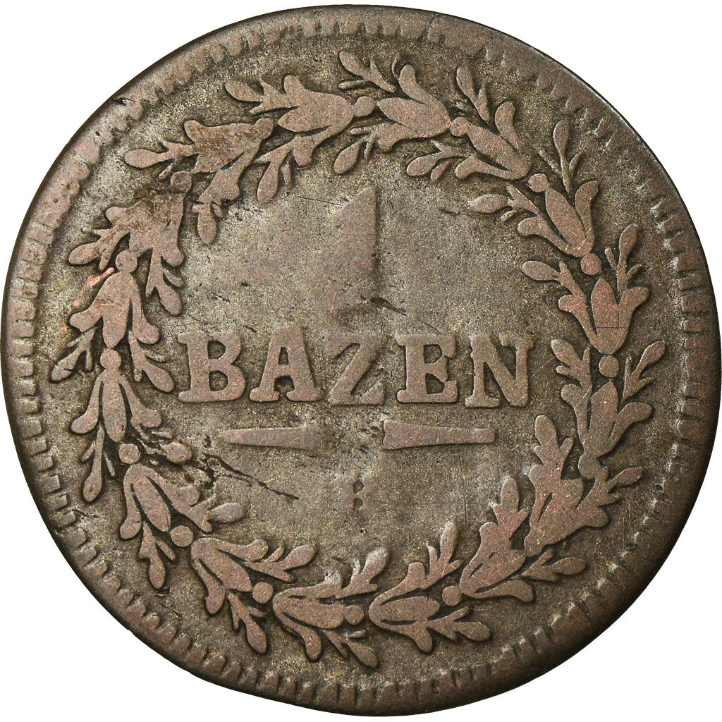 Coin, SWISS CANTONS, SAINT GALL, Batzen, 1815, VF(30-35), Billon, KM:110