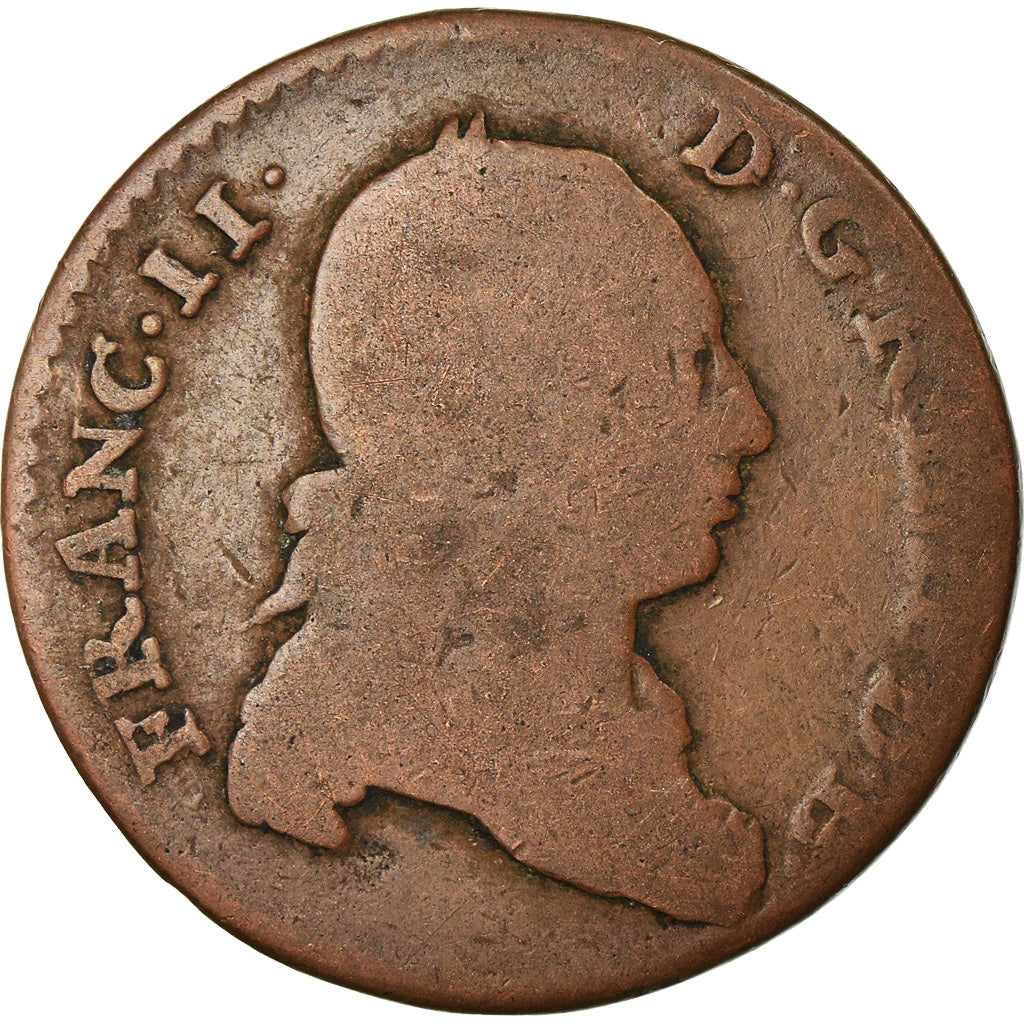 Coin, AUSTRIAN NETHERLANDS, Franz II, 2 Liards, 2 Oorden, 1794, Brussels
