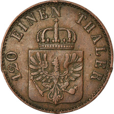 Münze, Deutsch Staaten, PRUSSIA, Friedrich Wilhelm IV, 3 Pfennig, 1849, Berlin
