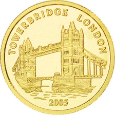 Coin, Togo, 1500 Francs CFA, 2005, MS(65-70), Gold, KM:New