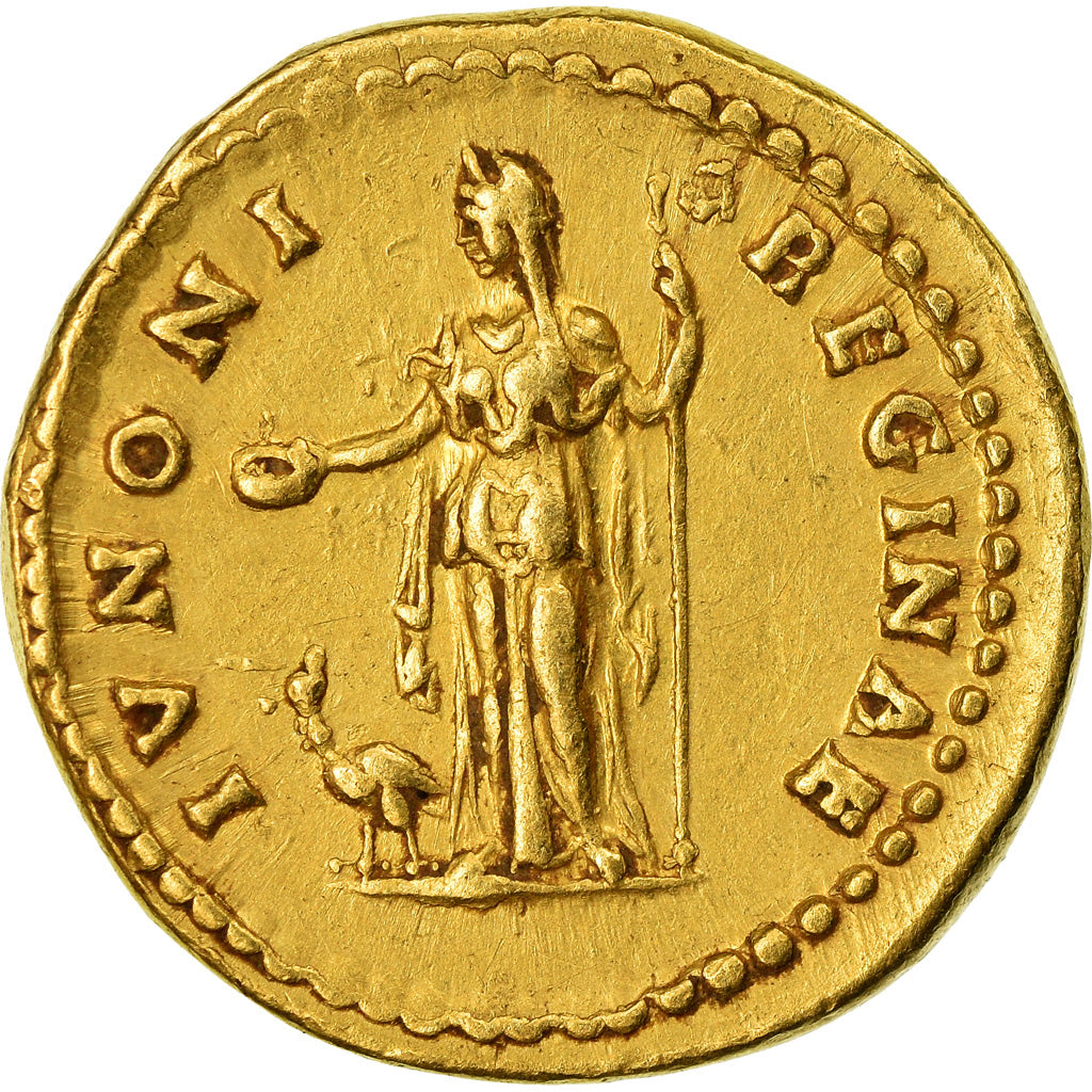 Coin, Faustina I, Aureus, 138-141, Rome, AU(55-58), Gold, RIC:338