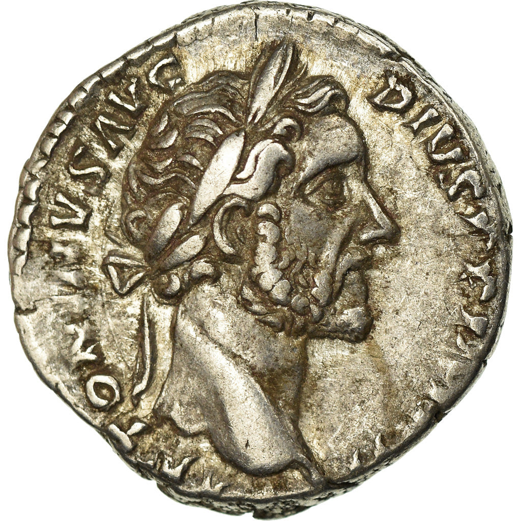 Coin, Antoninus Pius, Denarius, Rome, EF(40-45), Silver, RIC:254