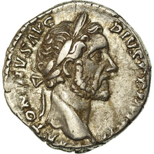 Coin, Antoninus Pius, Denarius, Rome, EF(40-45), Silver, RIC:254