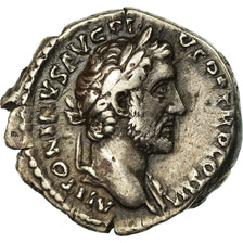 Coin, Antoninus Pius, Denarius, Rome, AU(50-53), Silver, RIC:111b