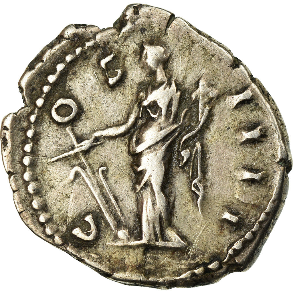 Coin, Antoninus Pius, Denarius, Rome, AU(50-53), Silver, RIC:179