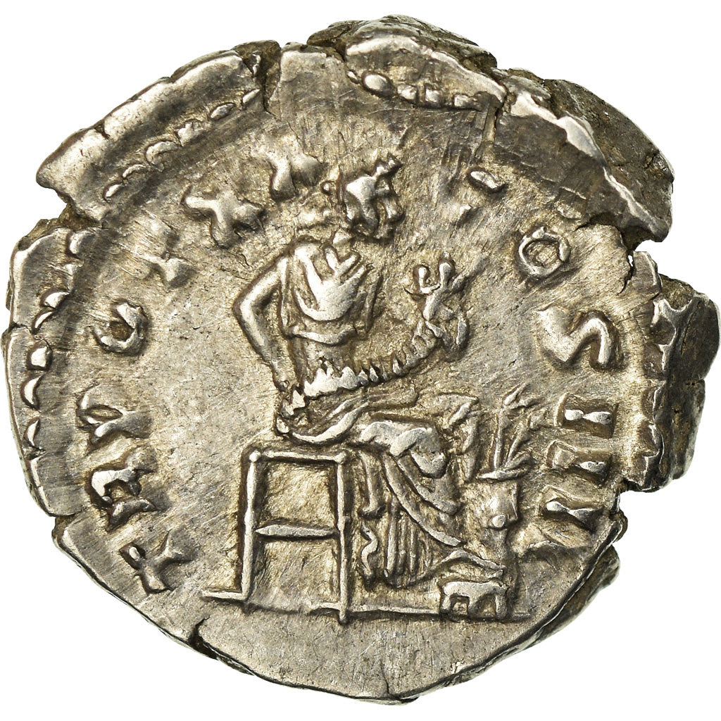 Coin, Antoninus Pius, Denarius, Rome, AU(55-58), Silver, RIC:262