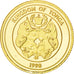TONGA, 10 Pa'anga, 1998, KM #172, MS(65-70), Gold, 13.92, 1.22